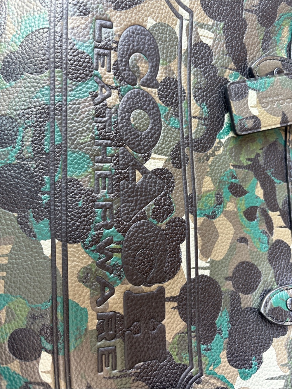 Coach Camouflage Shopper - Picture 2 of 8